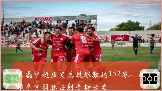 武磊中超历史总进球数达152球，超越李金羽独占射手榜头名